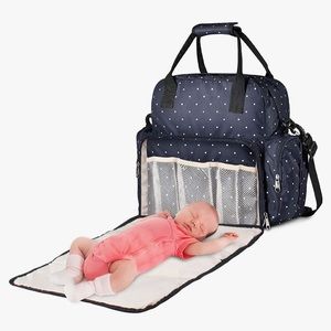 Diaper Bag Backpack, Baby Bag with Changing Pad, Waterproof